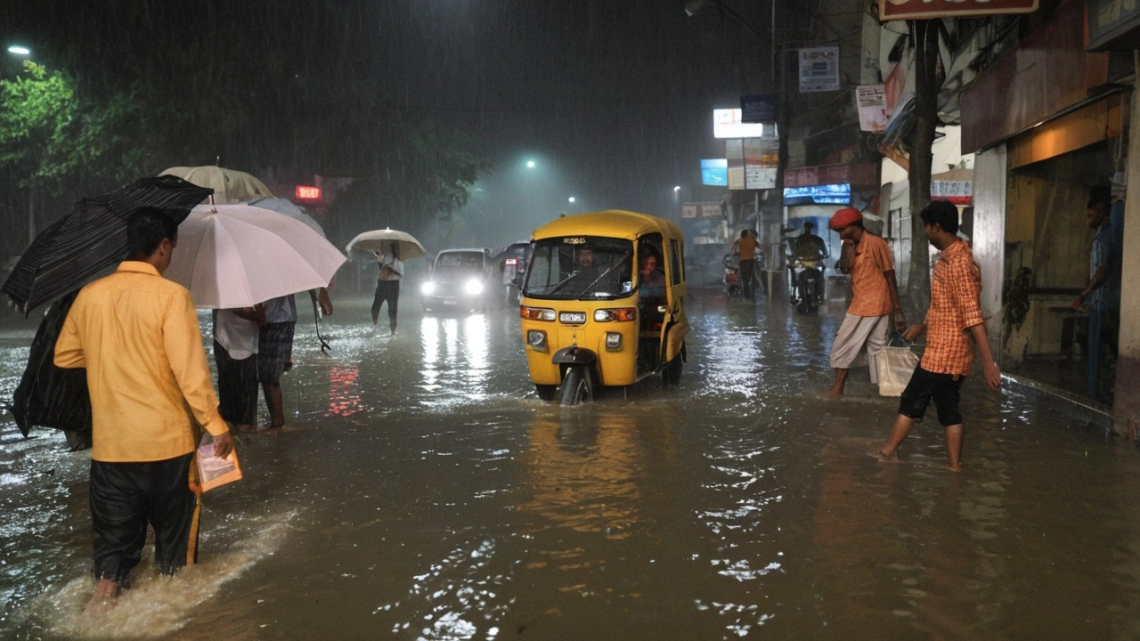 दिल्ली एनसीआर में भारी बारिश: विमान सेवाएं बाधित, ट्रैफिक जाम, जलभराव और मौतें, आईएमडी ने जारी किए अलर्ट